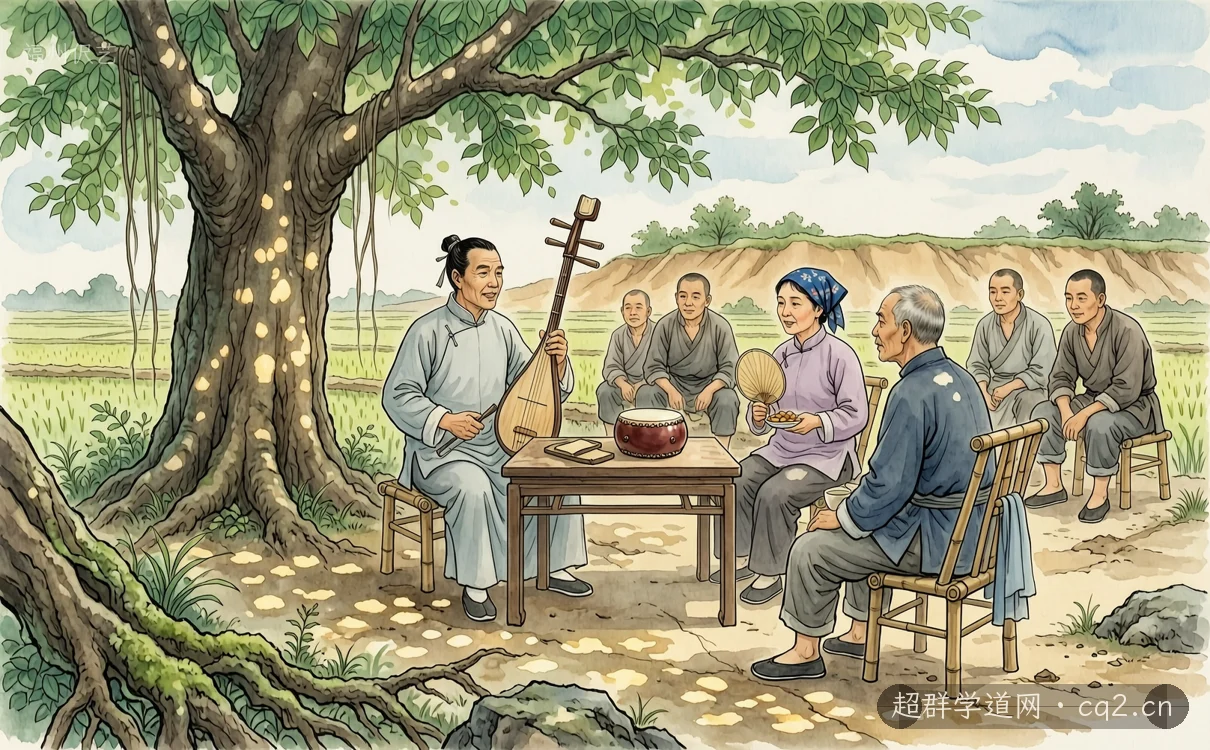 福州伬艺（AI 生成意境插图）