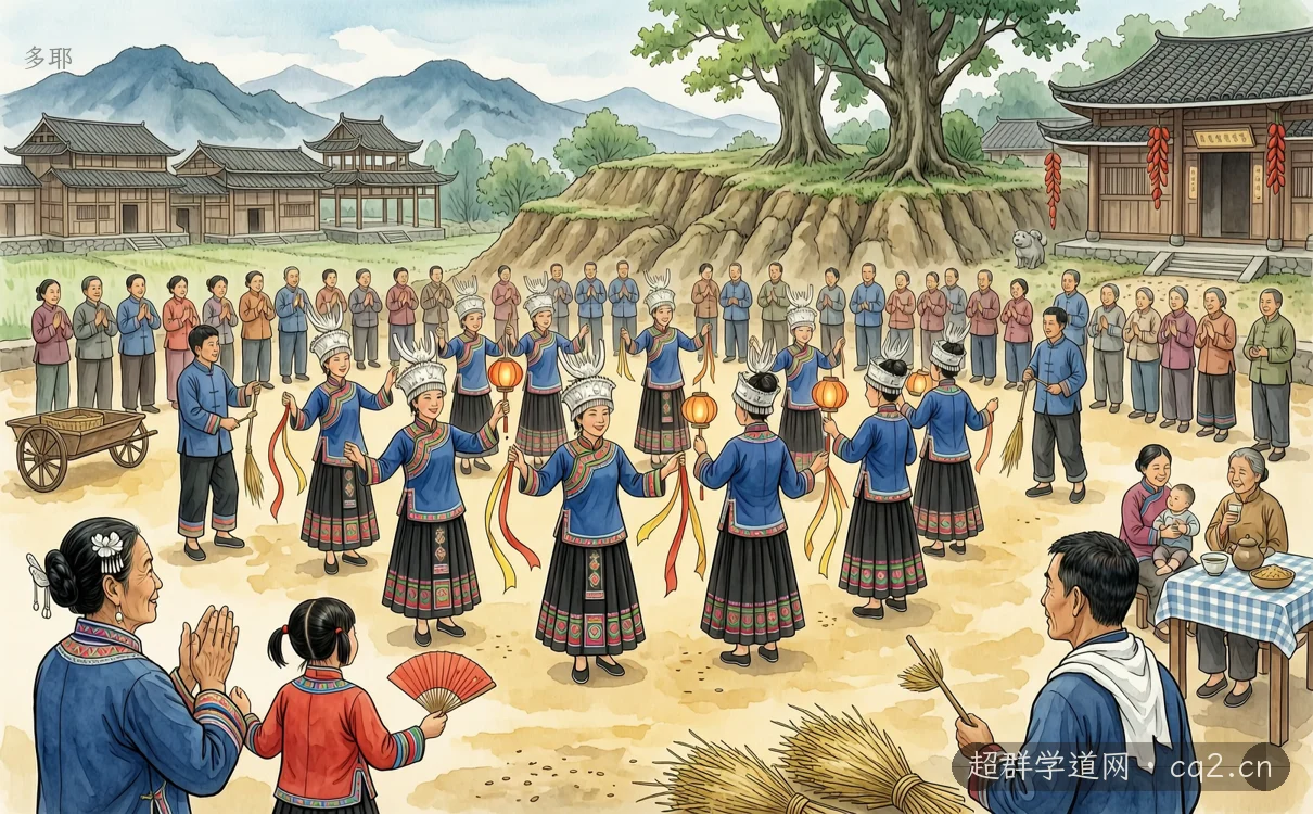 多耶（AI 生成意境插圖）