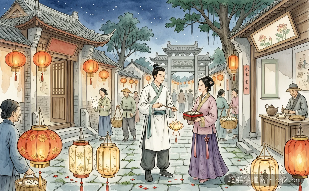 陈三五娘传说（AI 生成意境插图）