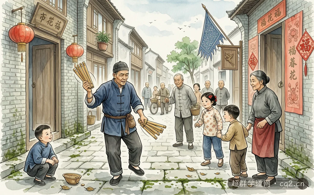 江西蓮花落（AI 生成意境插圖）