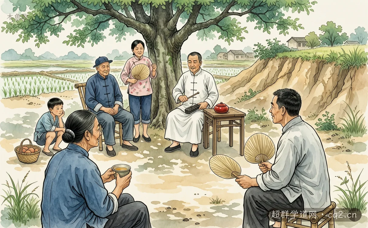 木鱼歌（AI 生成意境插图）