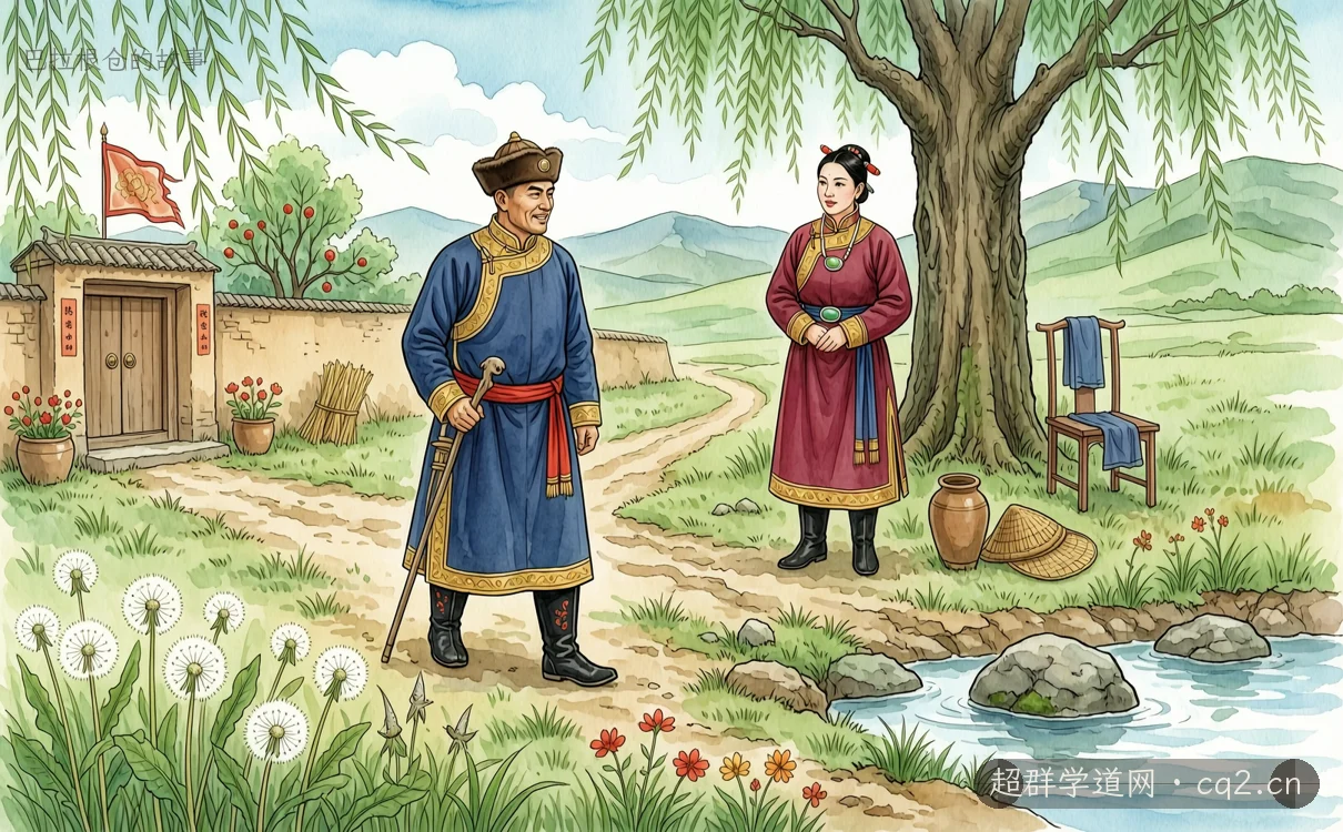 巴拉根倉的故事（AI 生成意境插圖）