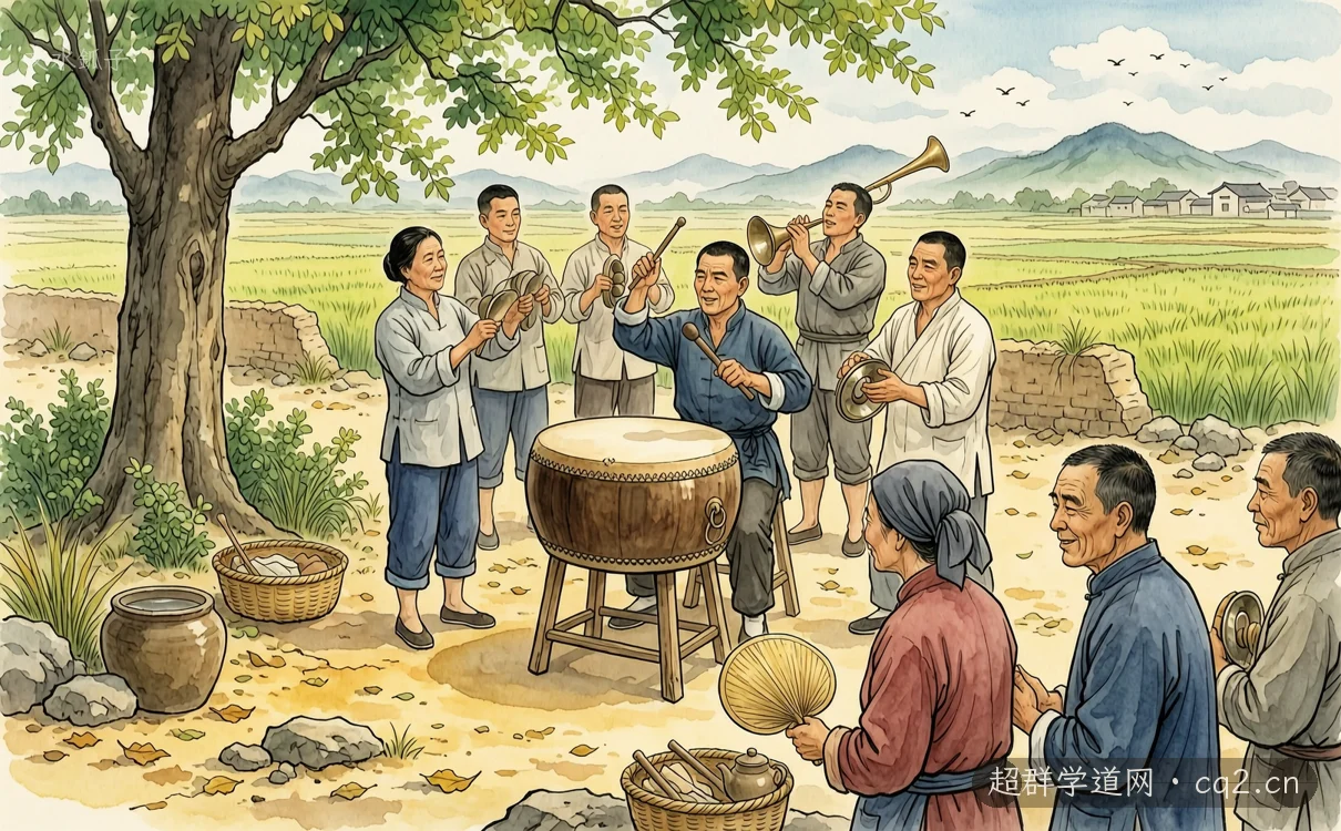 文水鈲子（AI 生成意境插图）