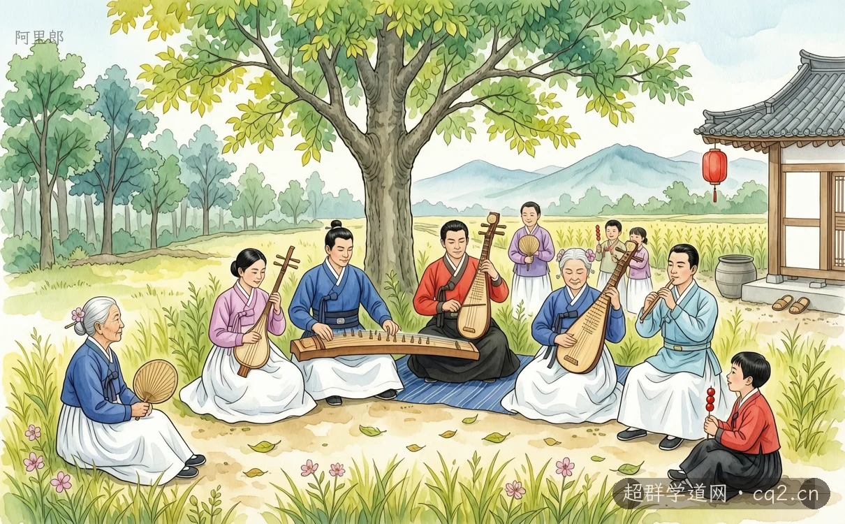 阿里郎（AI 生成意境插图）
